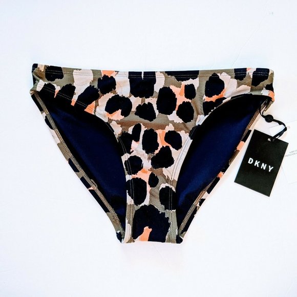 Dkny Other - DKNY NWT Leopard Hipster Bikini Bottoms